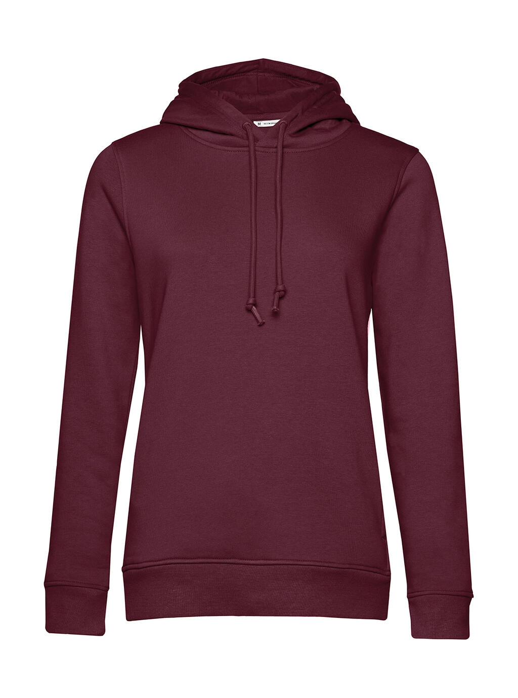 Organic Inspire Hooded /women Burgundy