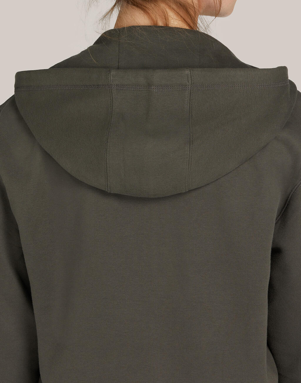  SG Sudadera capucha cremallera sin etiquetas Unisexotro