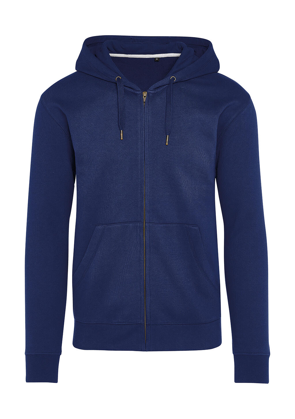 Sudadera capucha cremallera sin etiquetas Unisex Navy