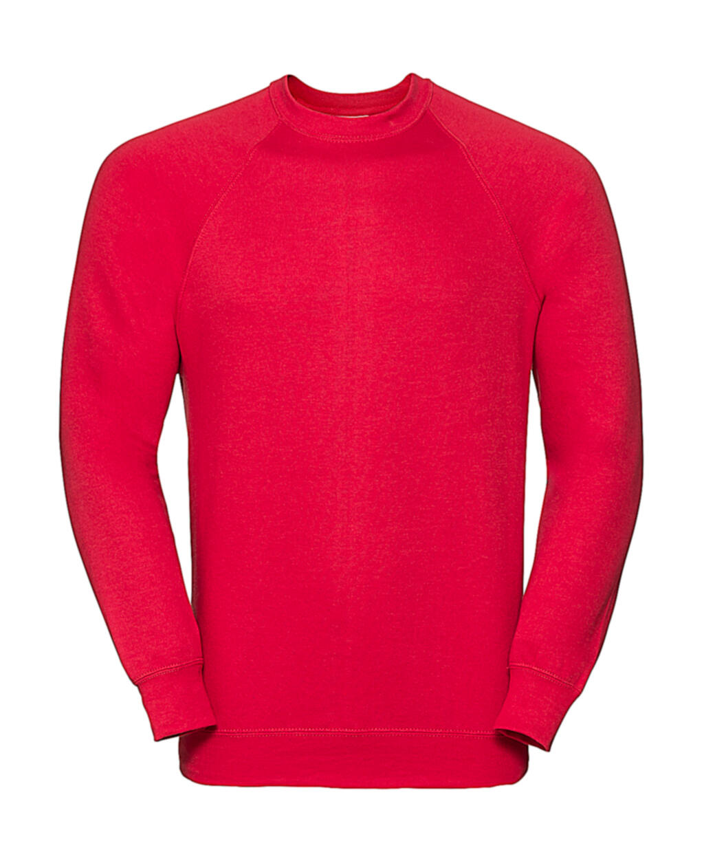 Sudadera manga raglán unisex Classic Red