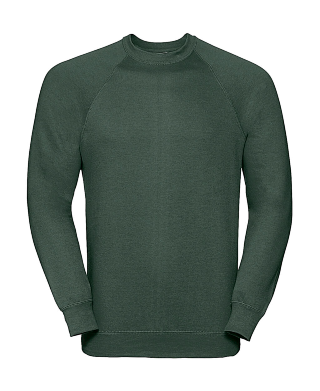 Sudadera manga raglán unisex Bottle Green