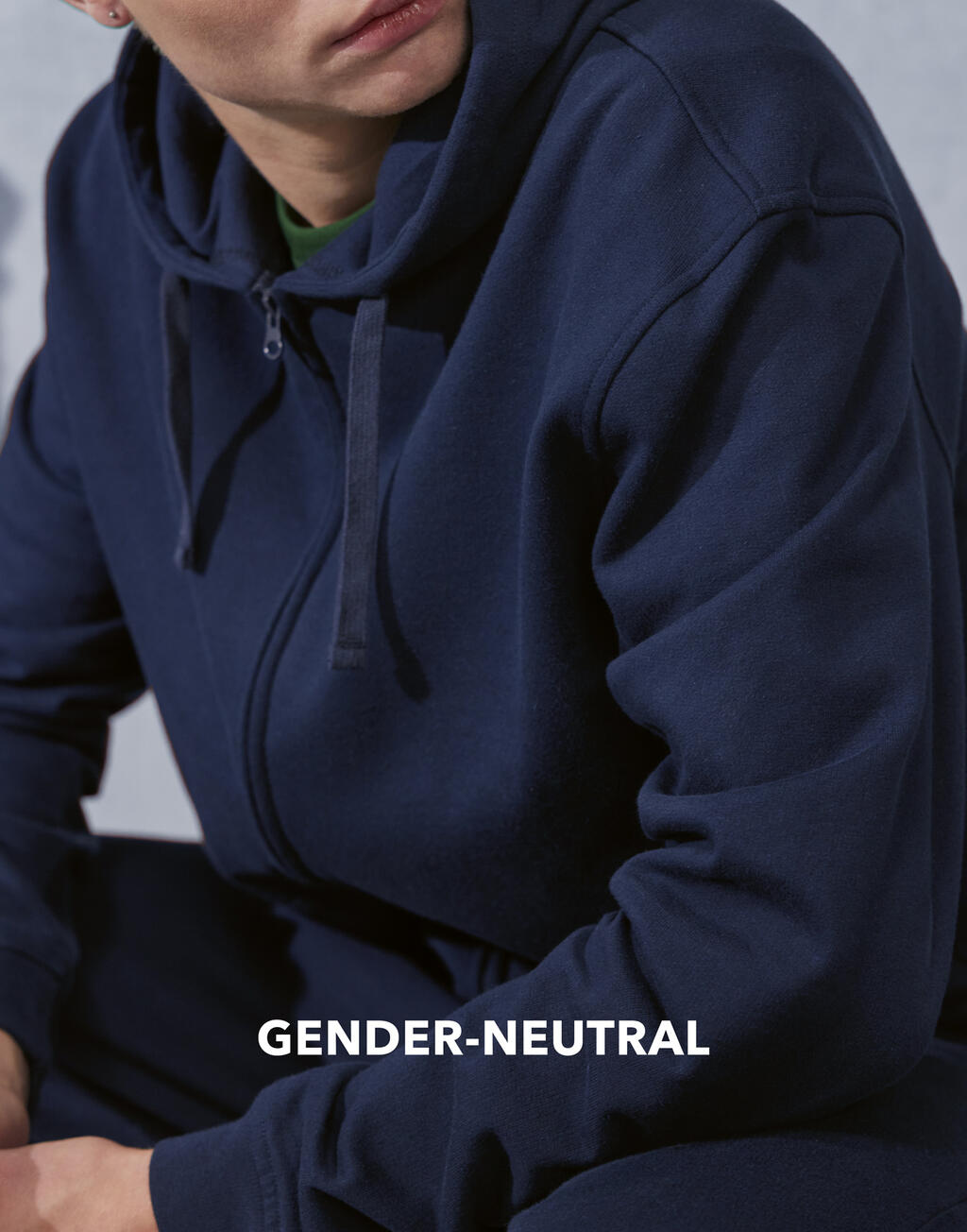  B & C Chaqueta con Cremallera y Capucha ID.334otro