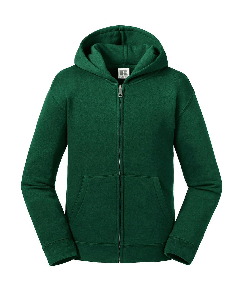 Sudadera Authentic con cremallera y capucha niño/a Bottle Green