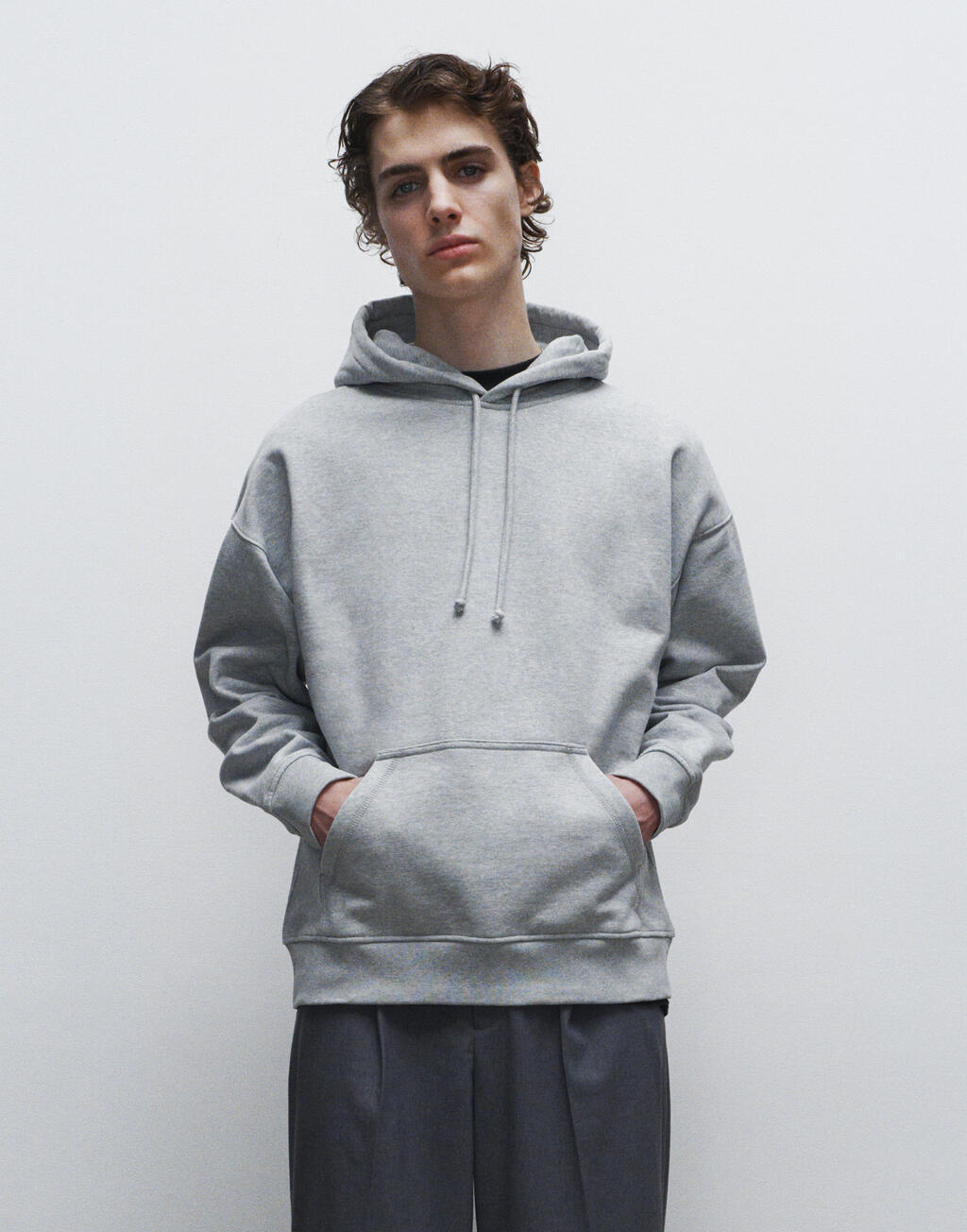 True Blanks Mens Boxy Hoodie