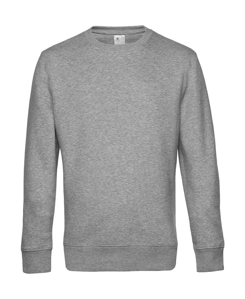 Sudadera King cuello redondo hombre Heather Grey