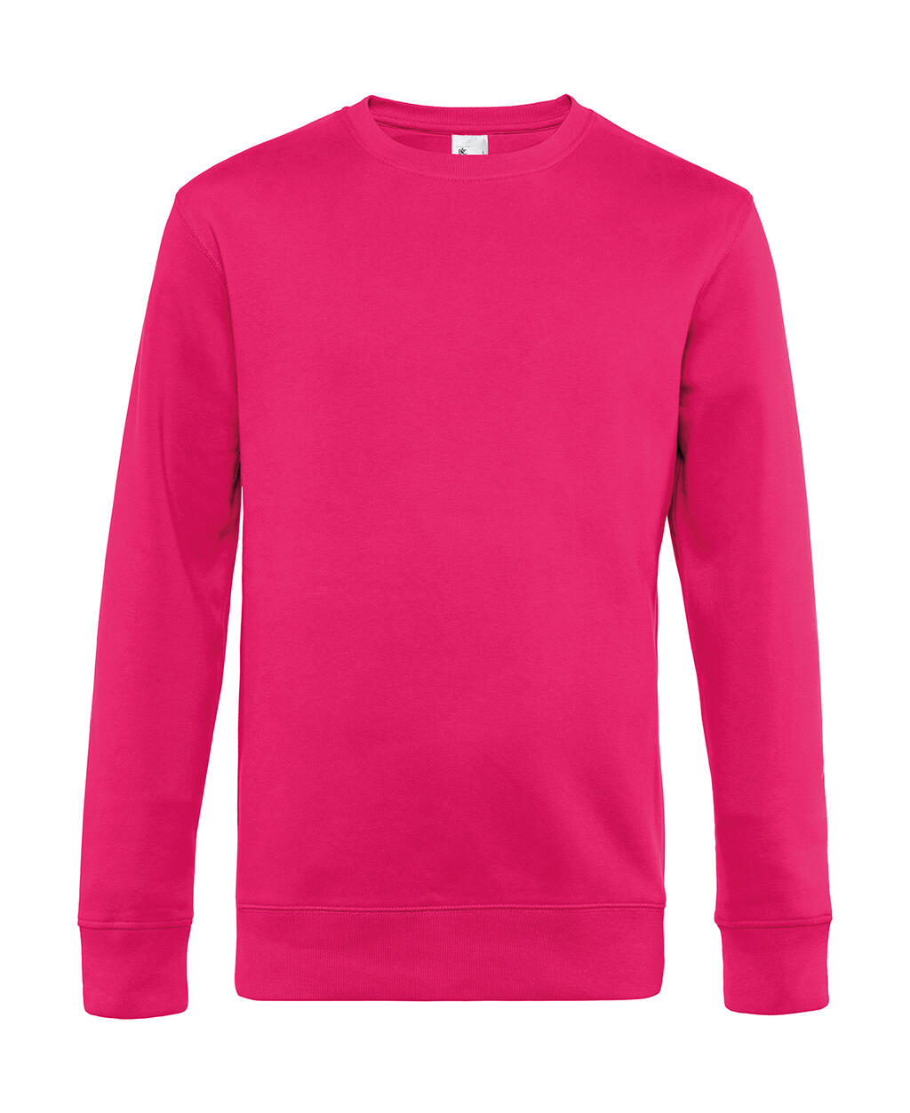 Sudadera King cuello redondo hombre Magenta Pink