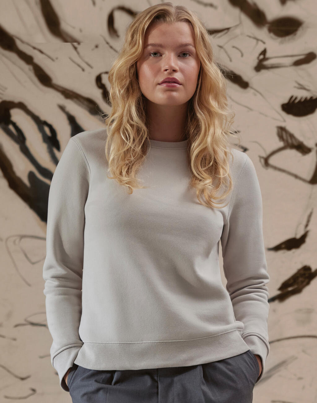  B & C Sudadera Queen cuello redondo mujer otro