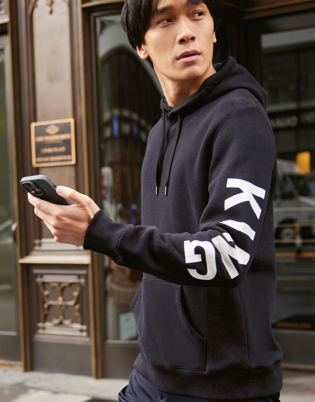  B & C Sudadera King con capucha hombreotro