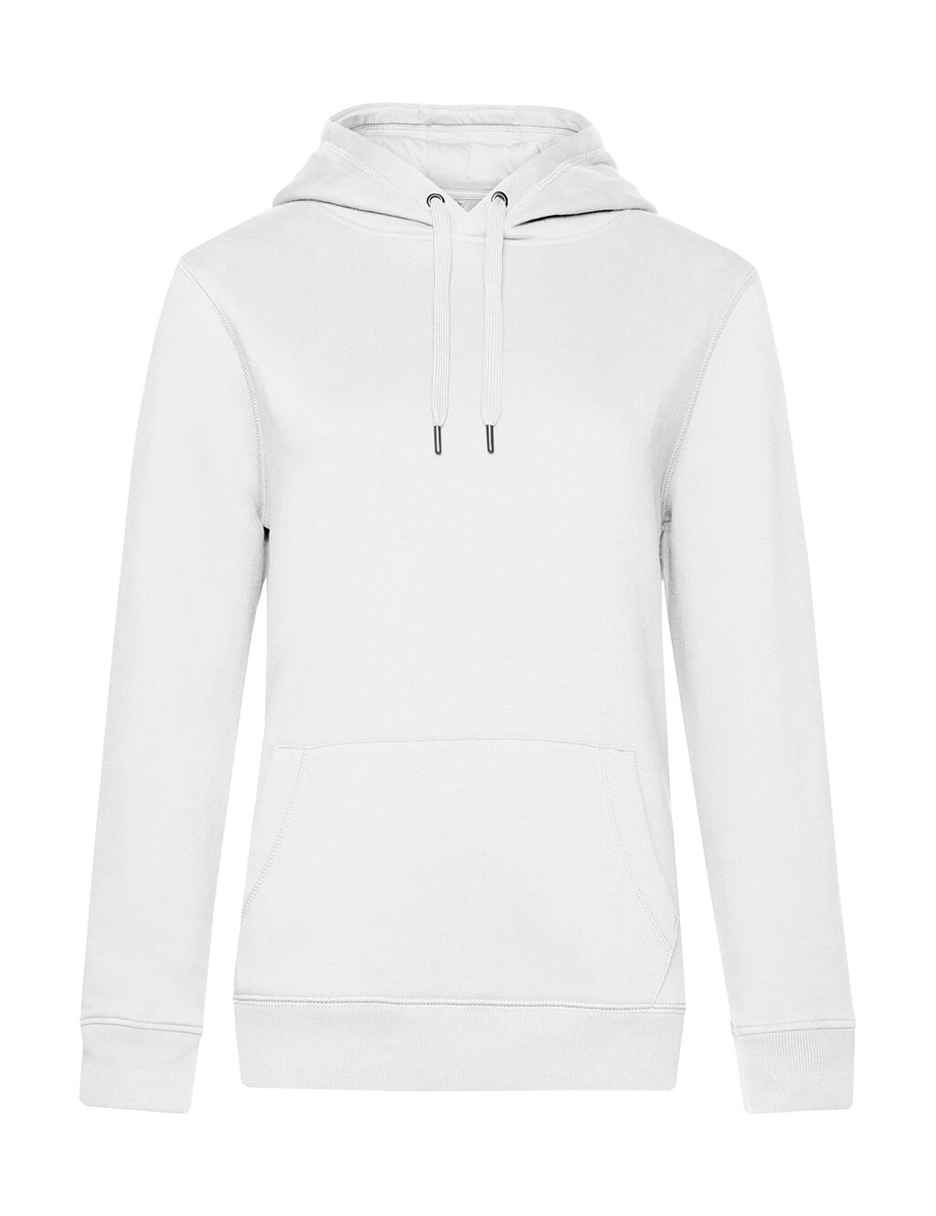 Sudadera Queen con capucha mujer  White