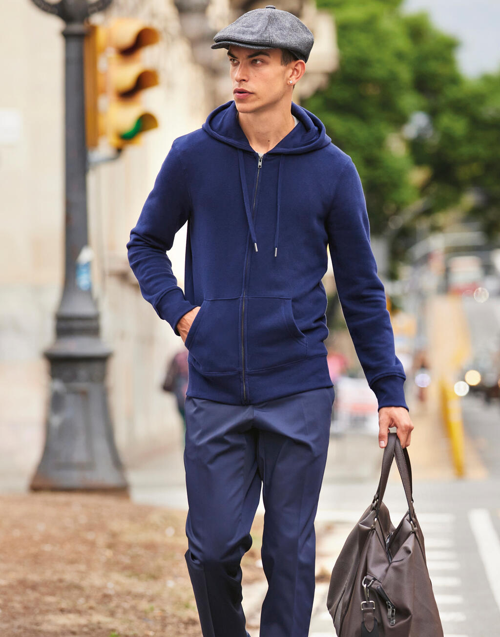  B & C Sudadera King con capucha y cremallera hombreotro