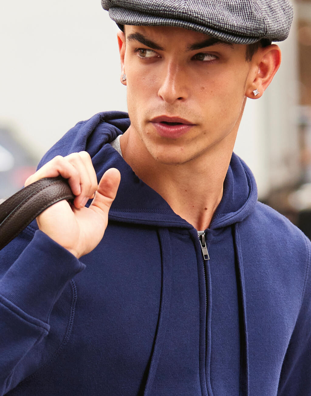  B & C Sudadera King con capucha y cremallera hombreotro