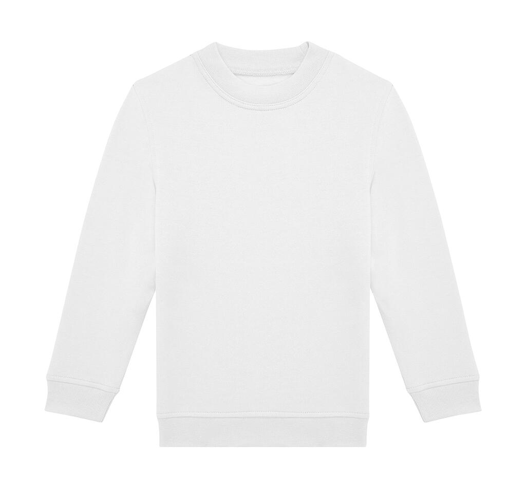 Sudadera de Cuello Redondo para Niño ID.332 White