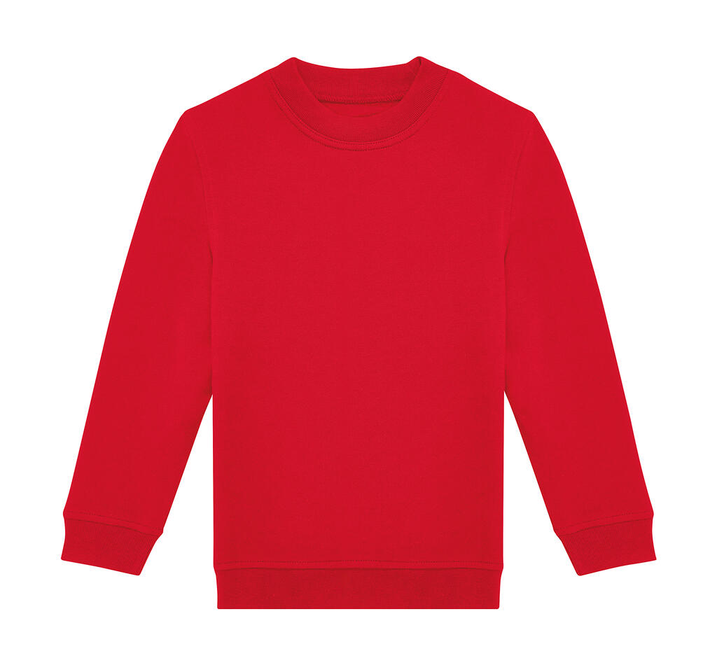 Sudadera de Cuello Redondo para Niño ID.332 Red