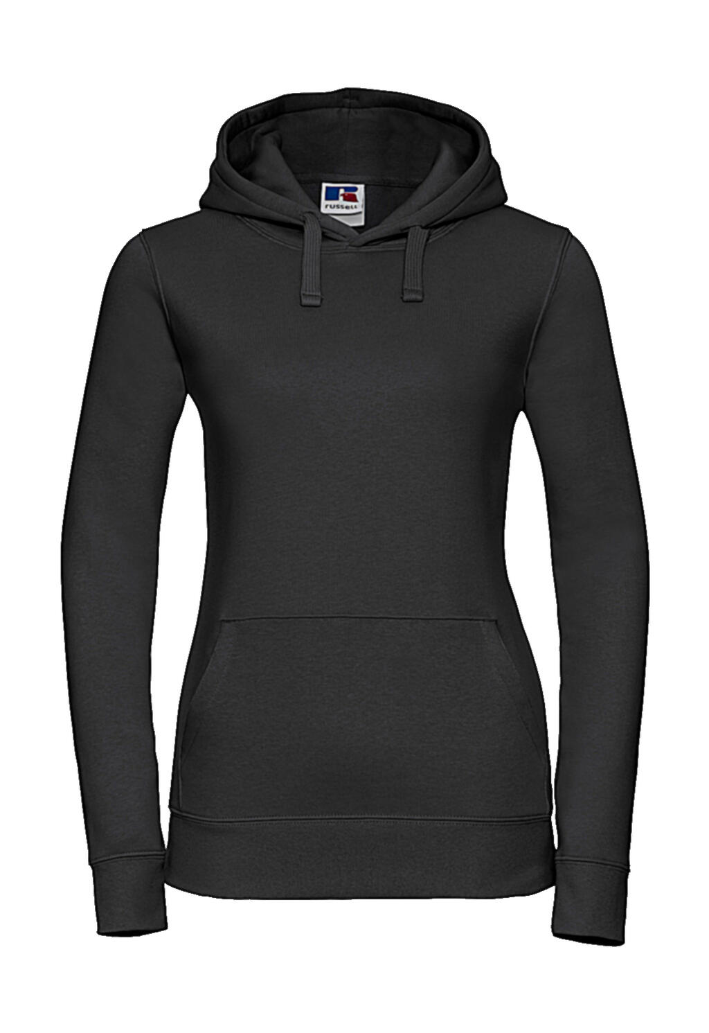 Sudadera Authentic capucha mujer Black