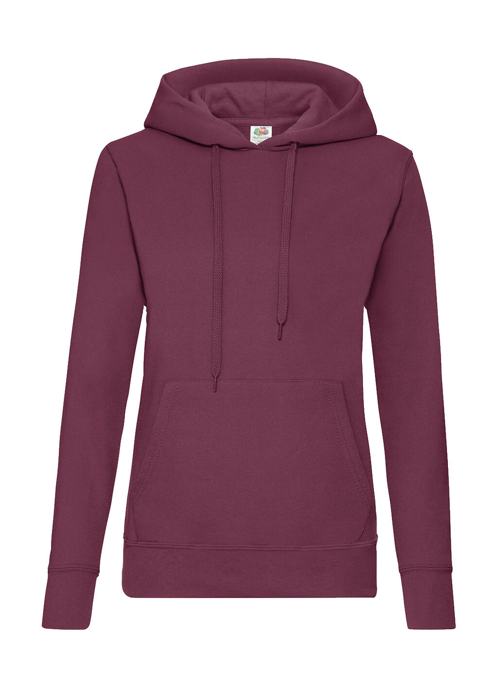 Sudadera capucha Ladies Burgundy