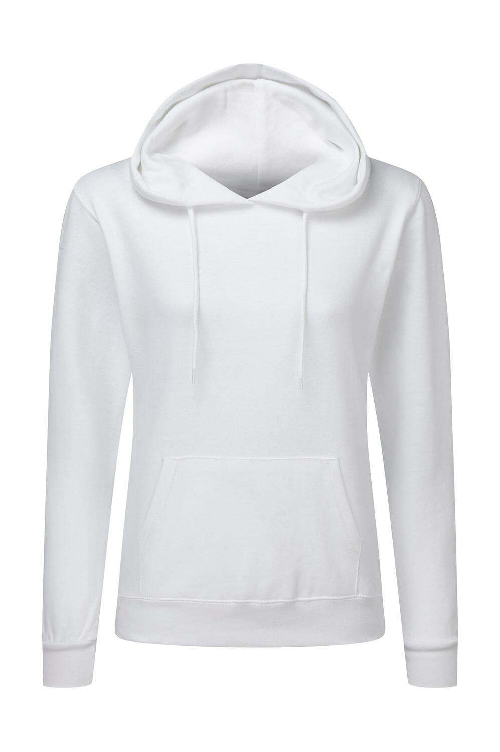 Sudadera de mujer con capucha White