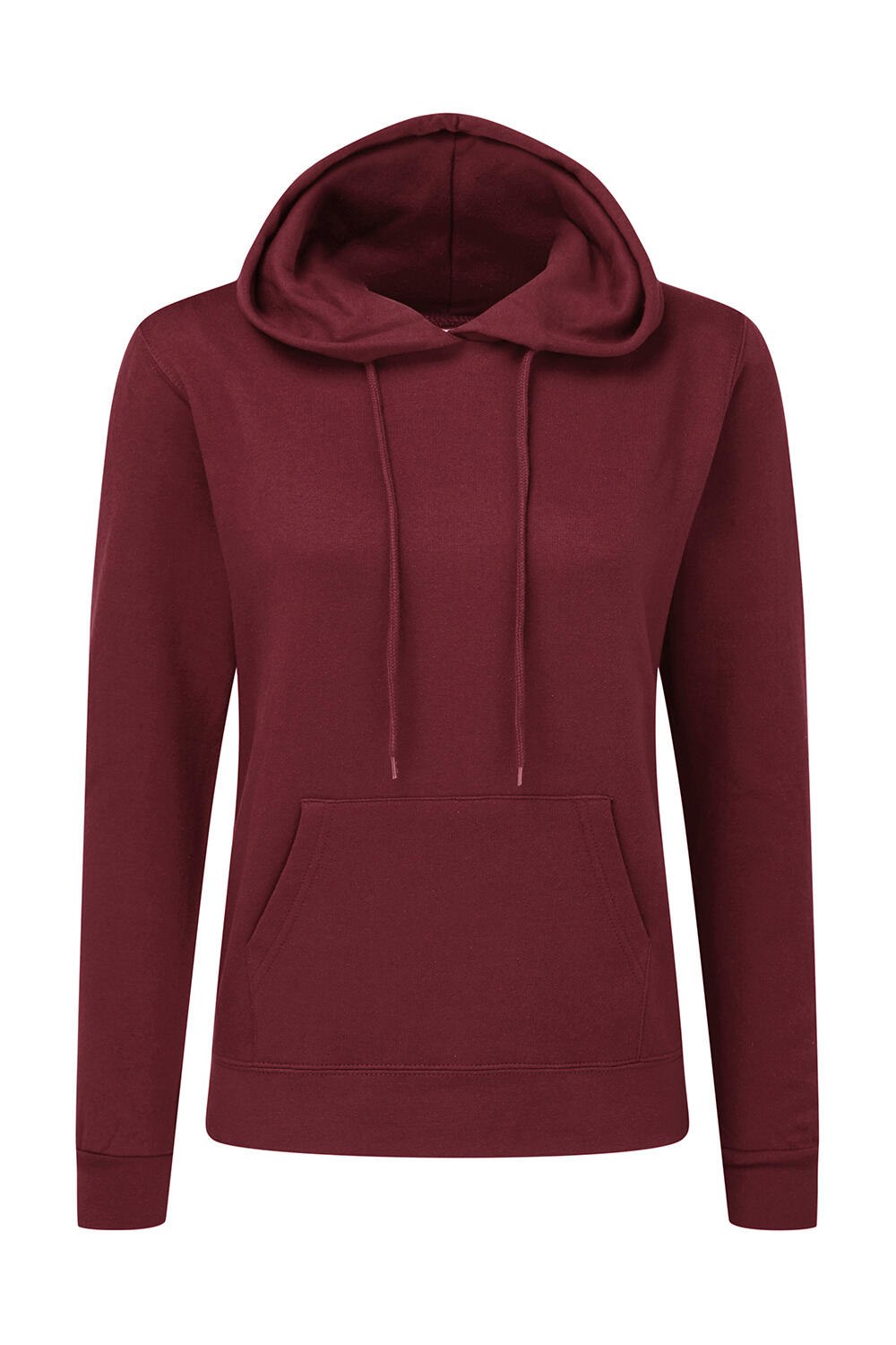 Sudadera de mujer con capucha Burgundy