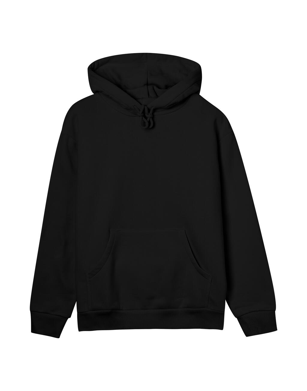 Womens Regular Hoodie Black