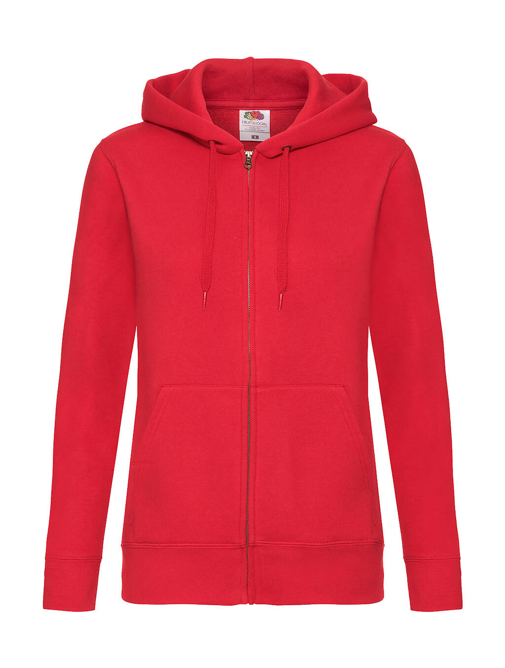 Sudadera Lady Fit con capucha mujer Red