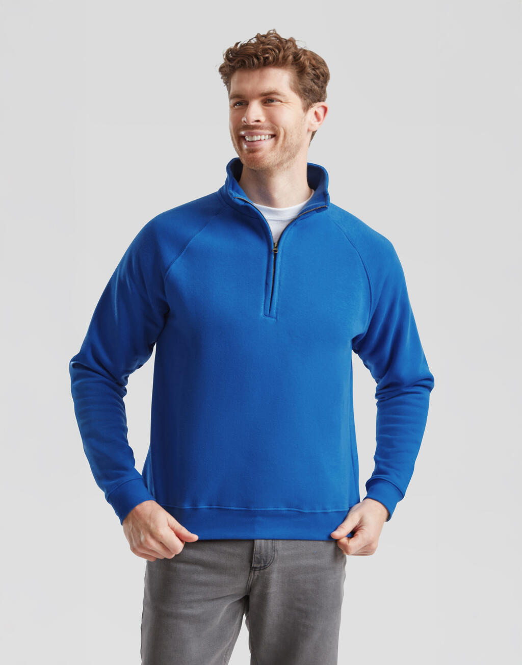  Fruit of the Loom Sudadera con cremallera cortaotro