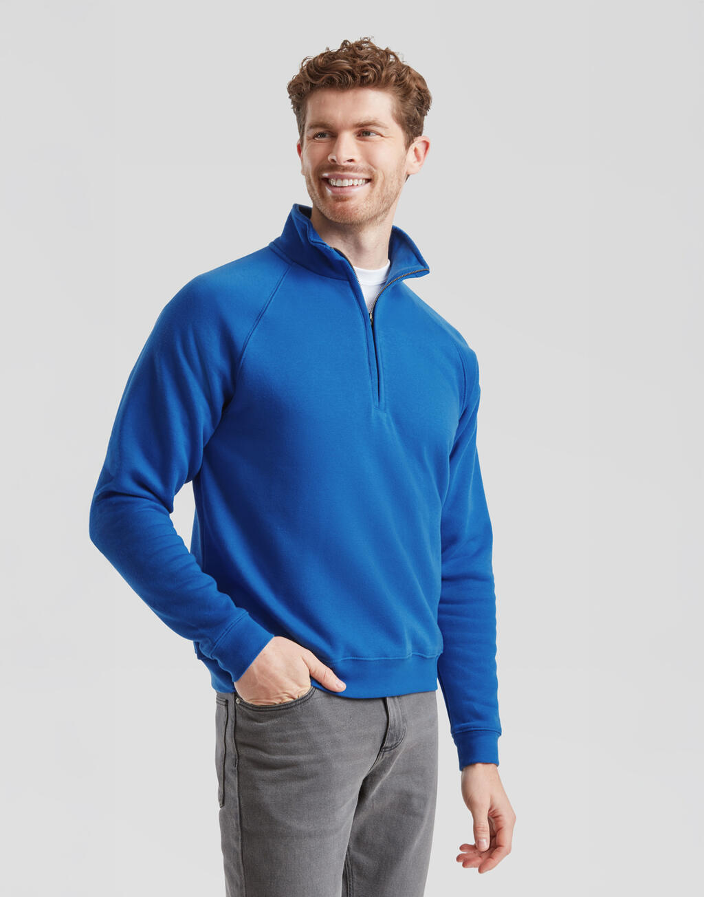  Fruit of the Loom Sudadera con cremallera cortaotro