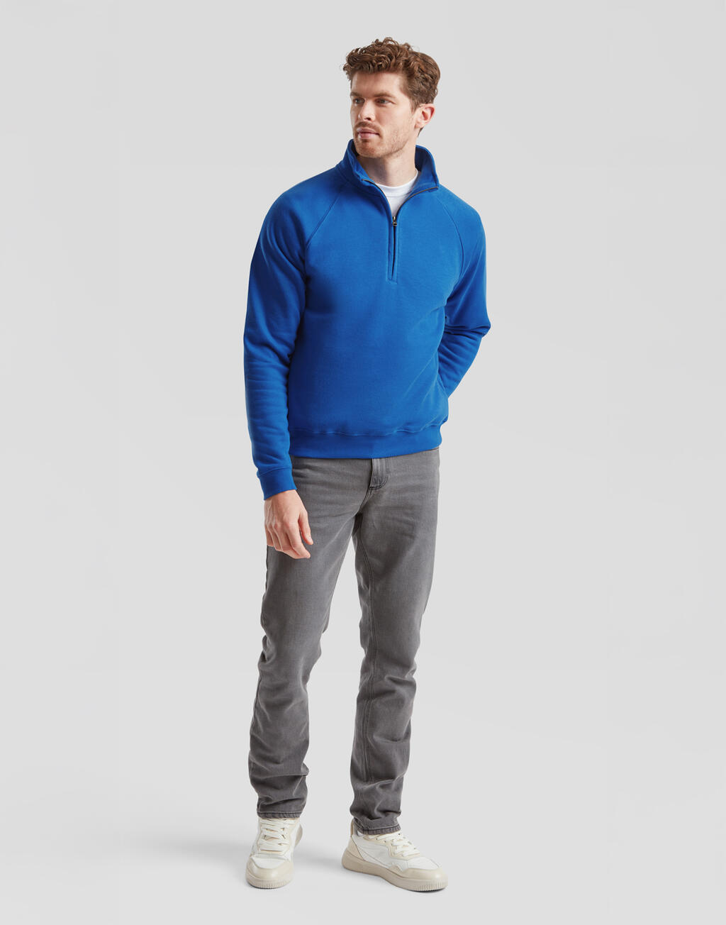  Fruit of the Loom Sudadera con cremallera cortaotro