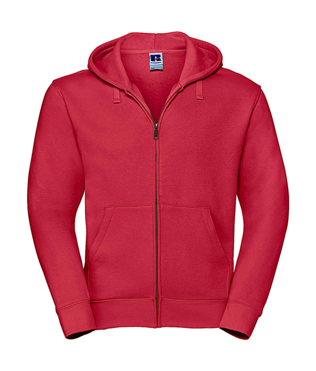 Sudadera Authentic con capucha y cremallera hombre Classic Red