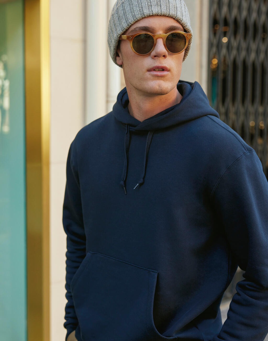  B & C Sudadera con capucha ID.003 Cotton Richotro