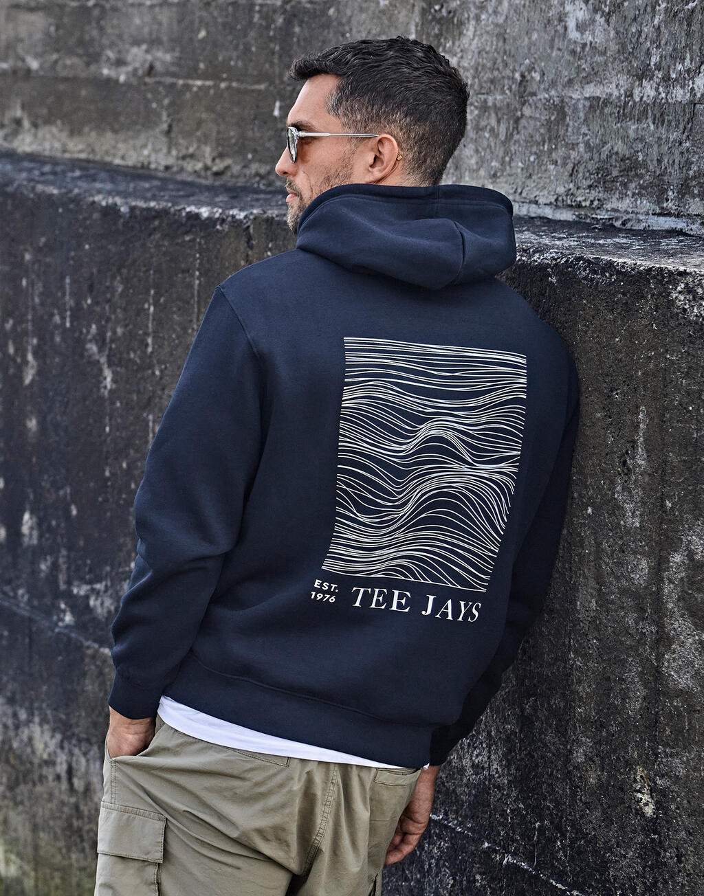  Tee Jays Sudadera con capucha hombreotro