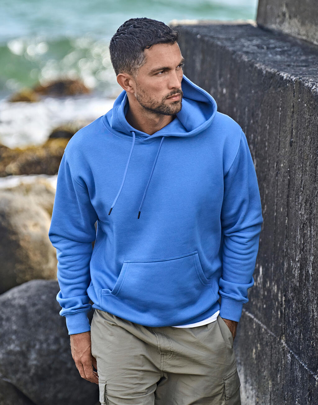 Sudadera con capucha hombre