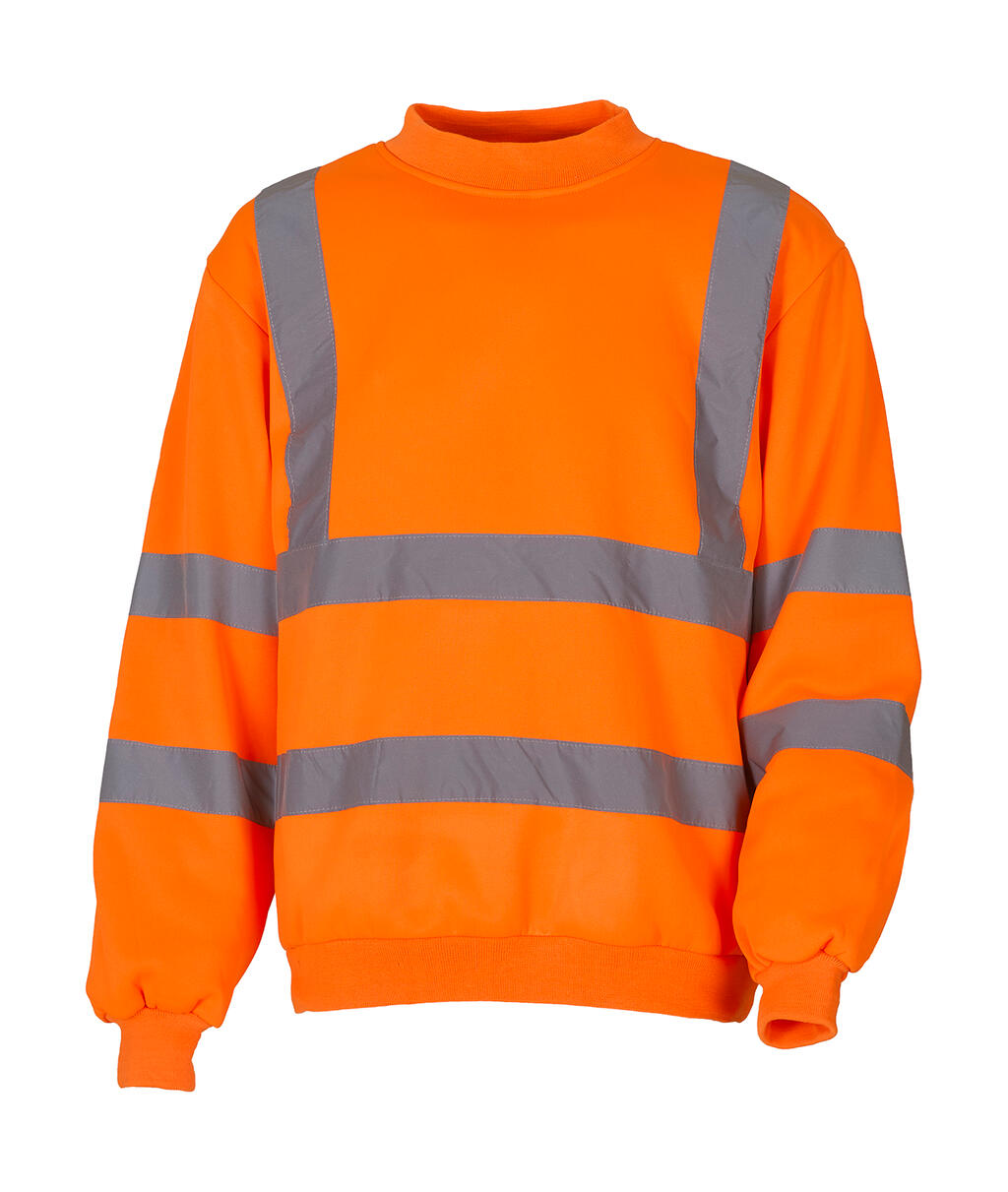 Sudadera fluo Fluo Orange