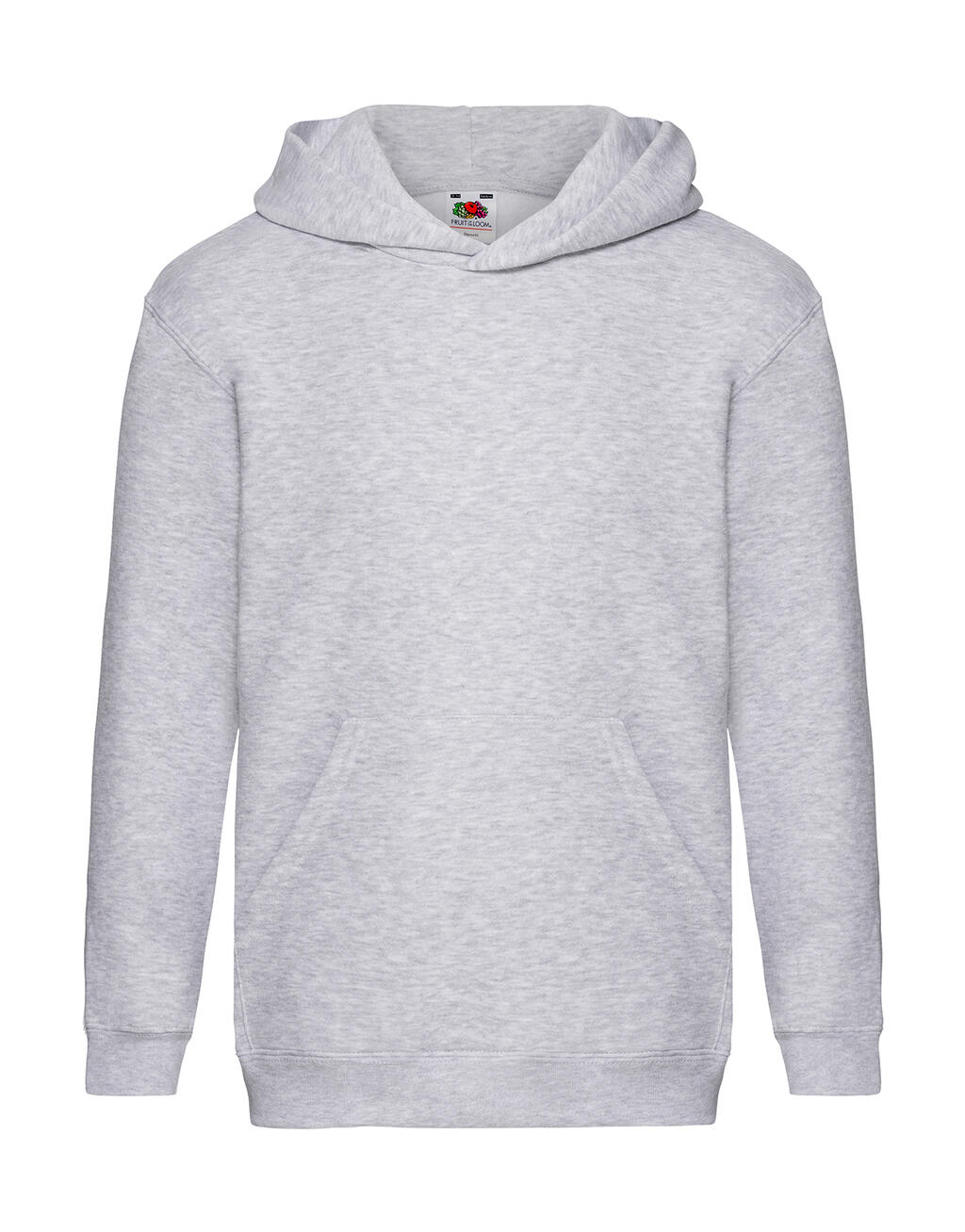 Sudadera capucha niño Heather Grey
