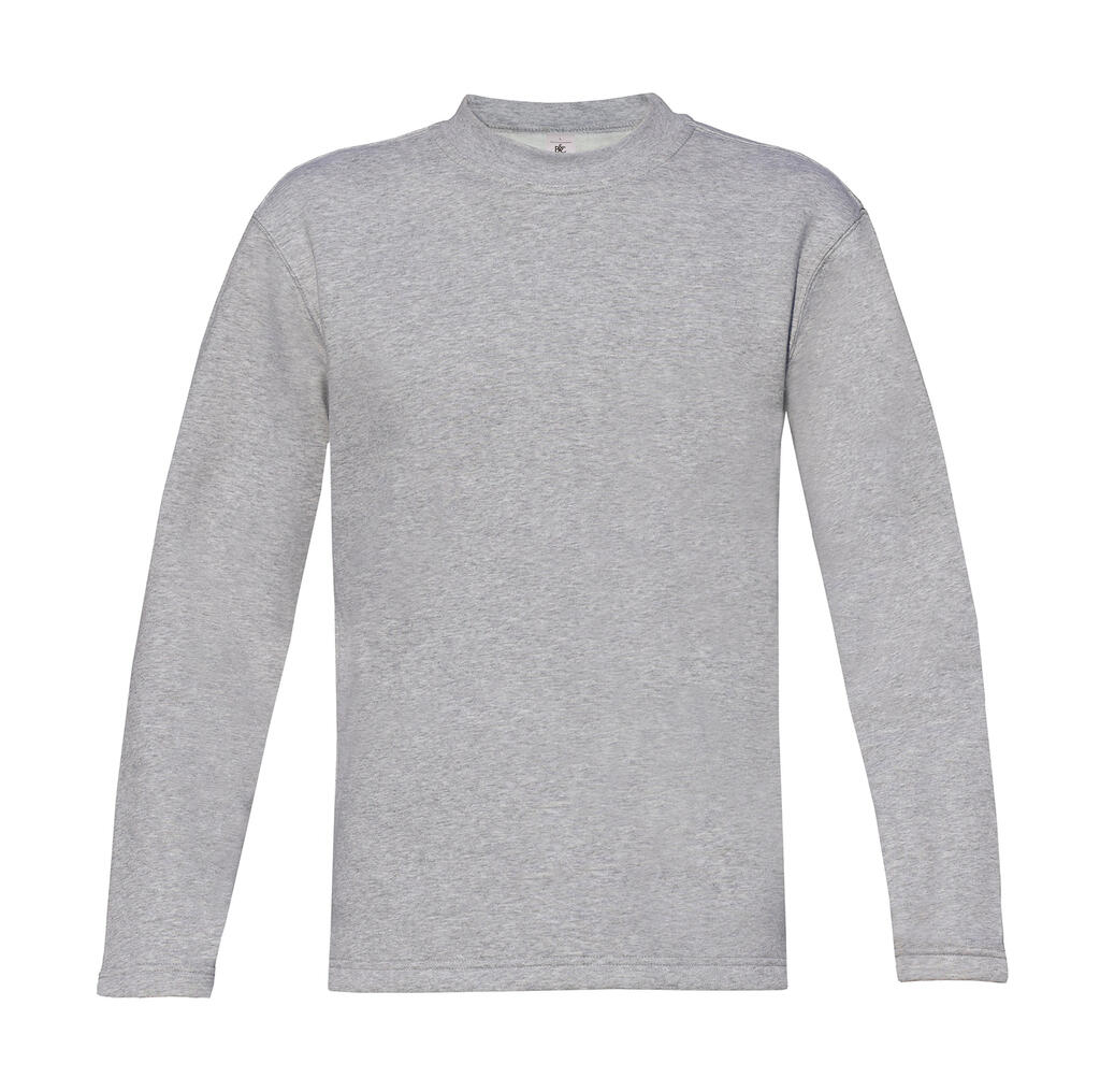Sudadera bajo abierto Open Hem Heather Grey