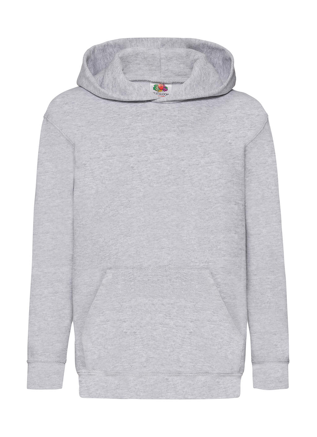 Sudadera capucha niño Heather Grey