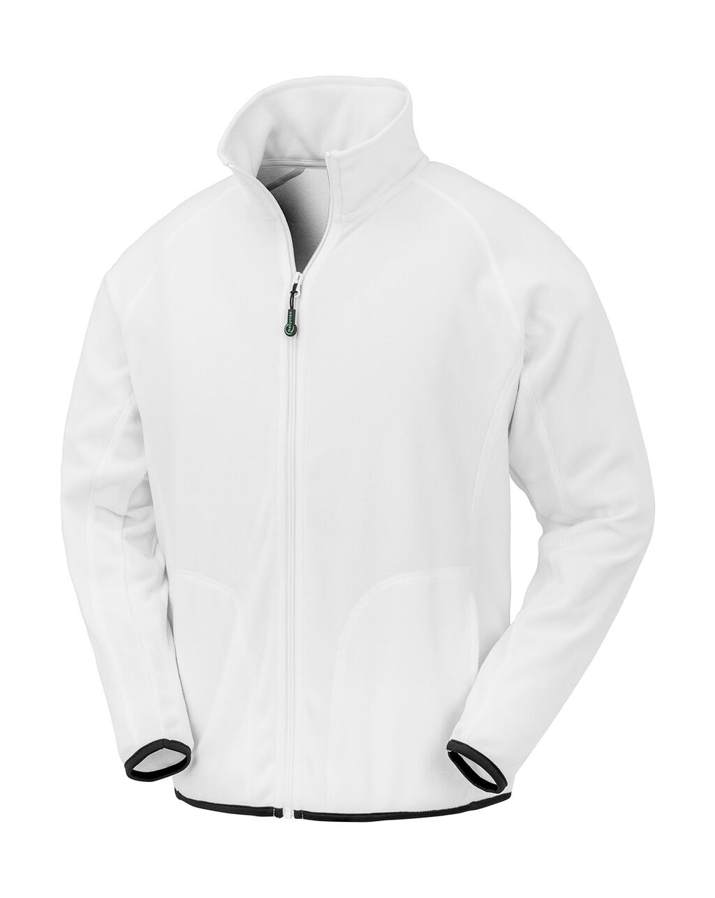 Chaqueta micropolar reciclada White 