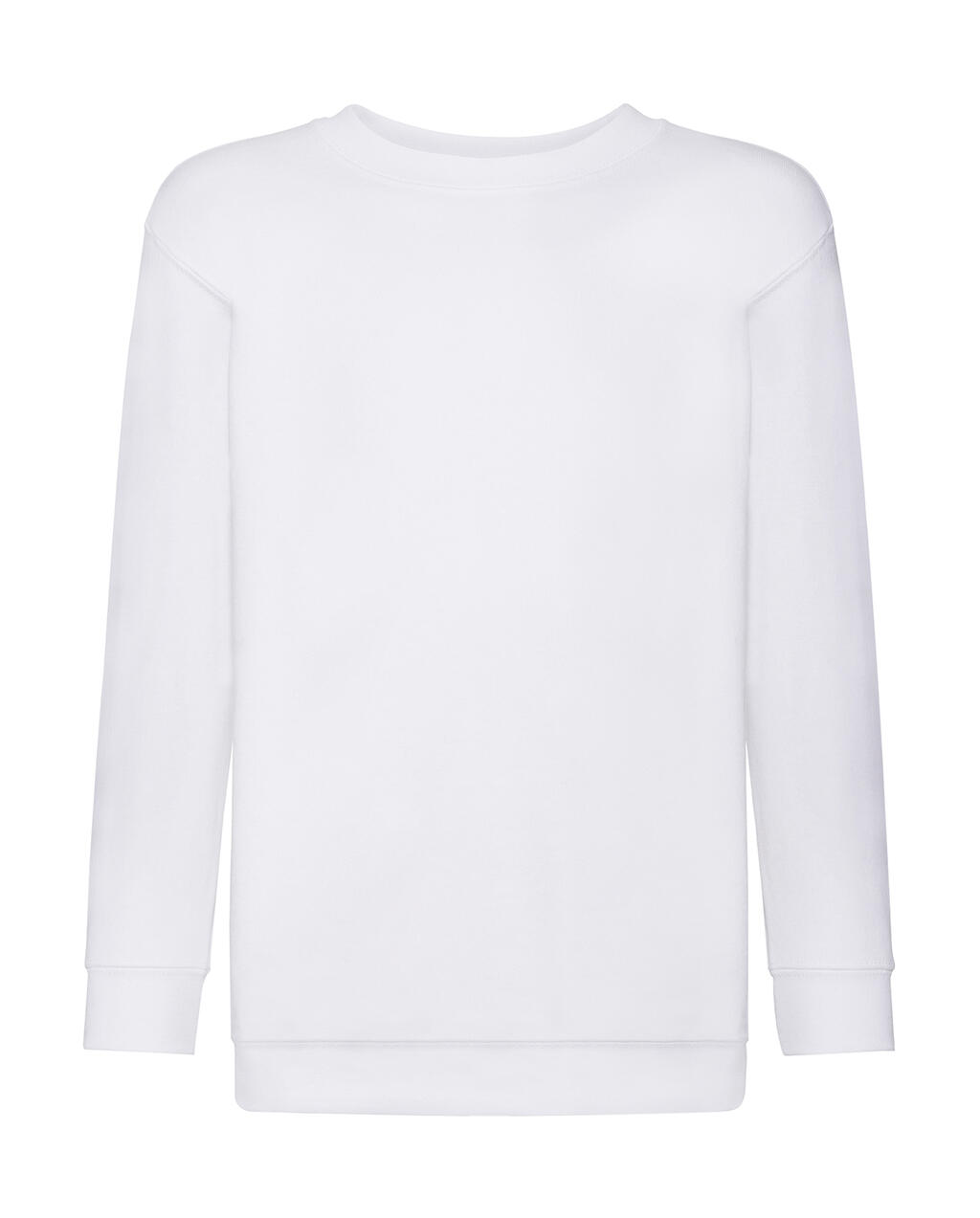 Sudadera manga montada niño White