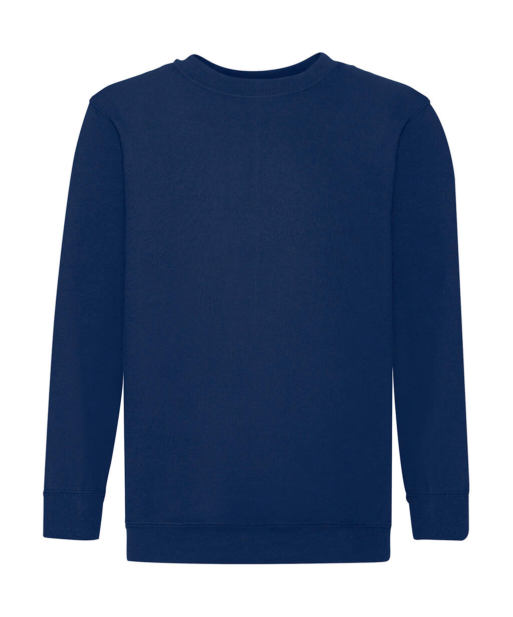 Sudadera manga montada niño Navy