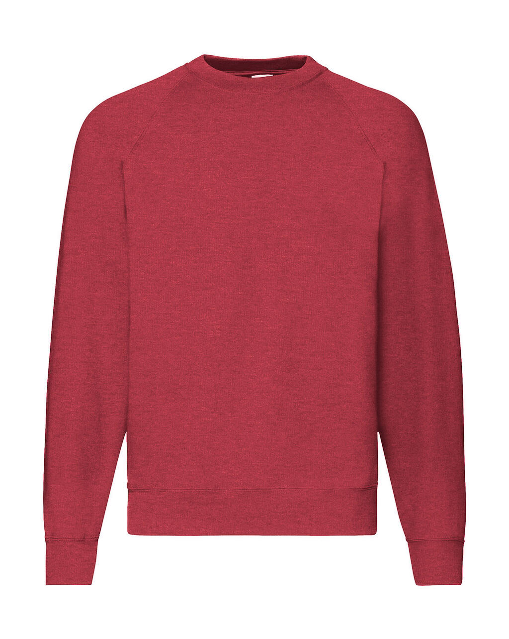 Sudadera manga montada niño Heather Red