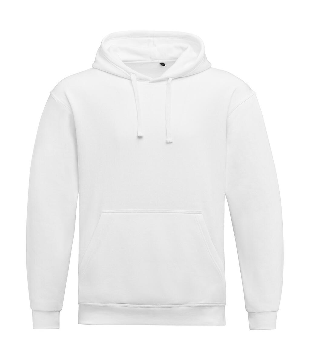 Sudadera con capucha unisex White