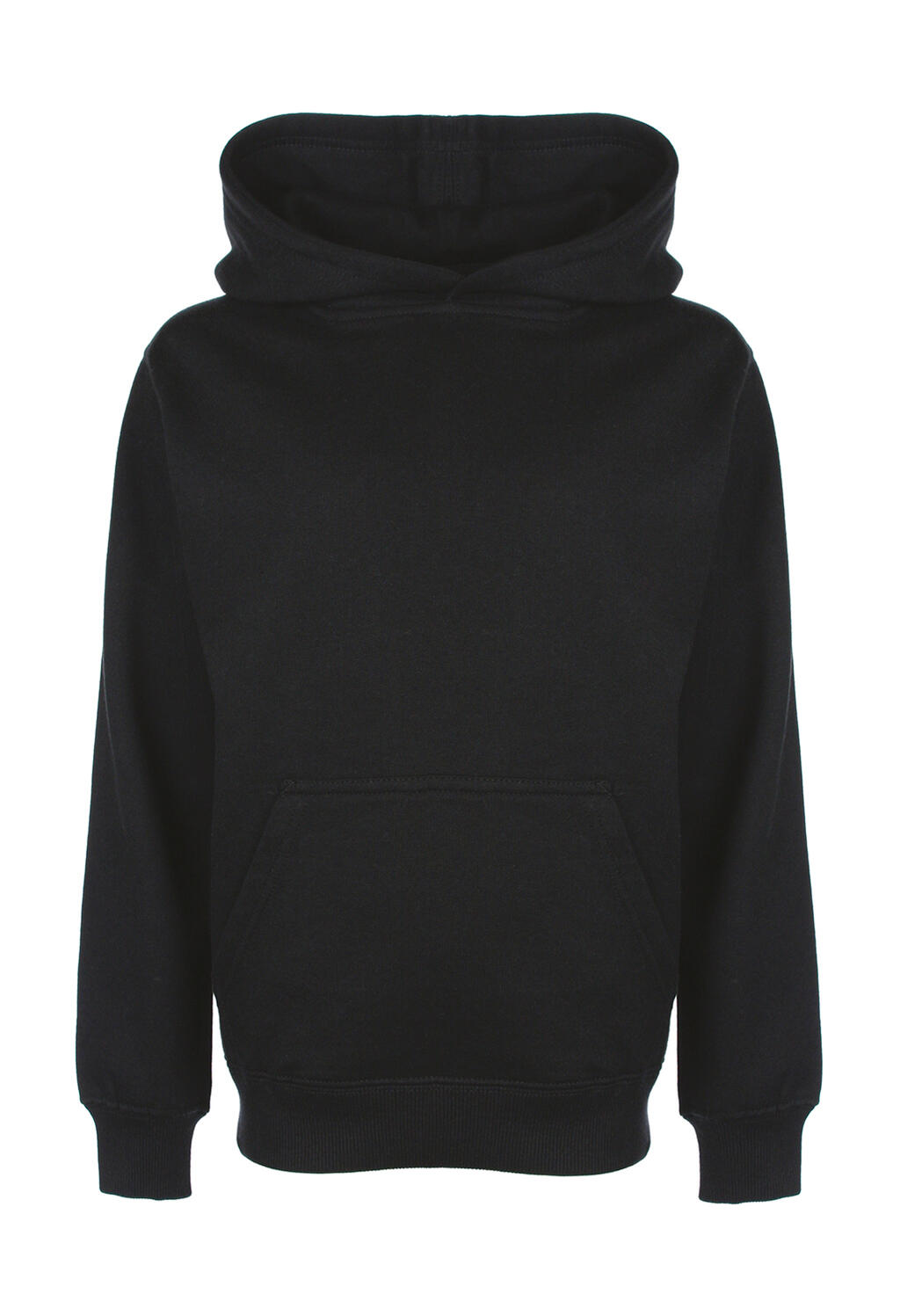 Sudadera capucha Tagless unisex Black