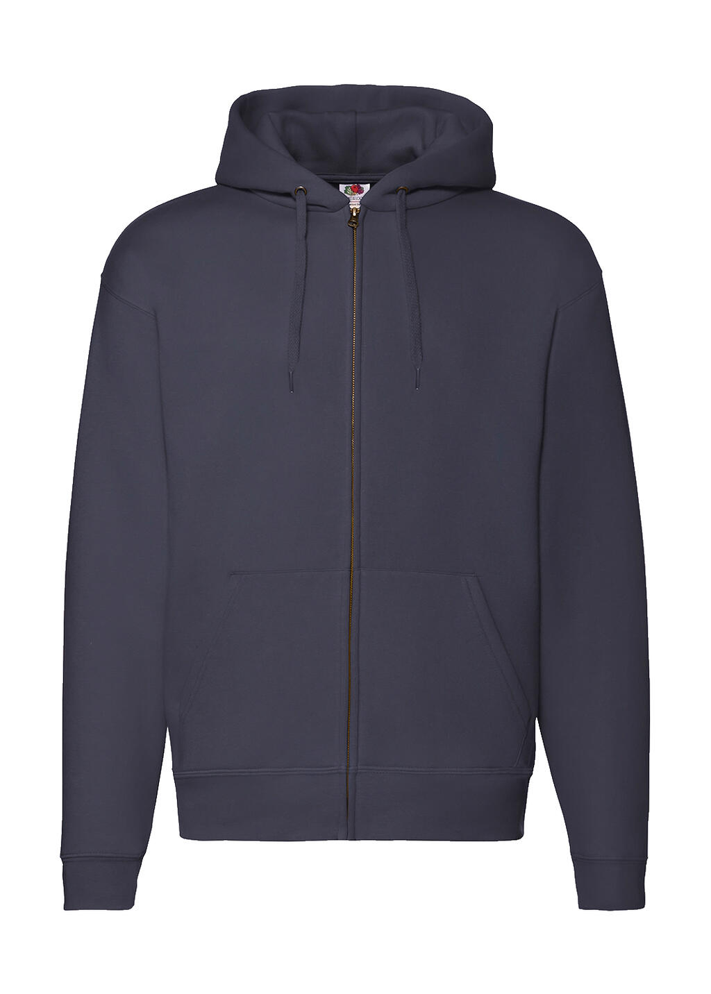 Sudadera capucha cremallera entera Premium Deep Navy