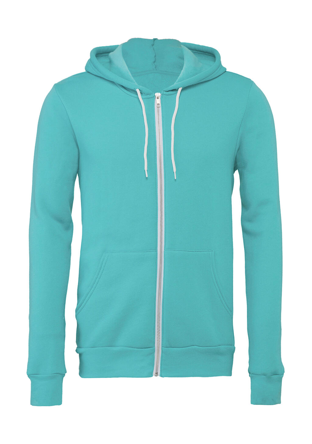 Sudadera unisex de algodón-poliéster con capucha Teal