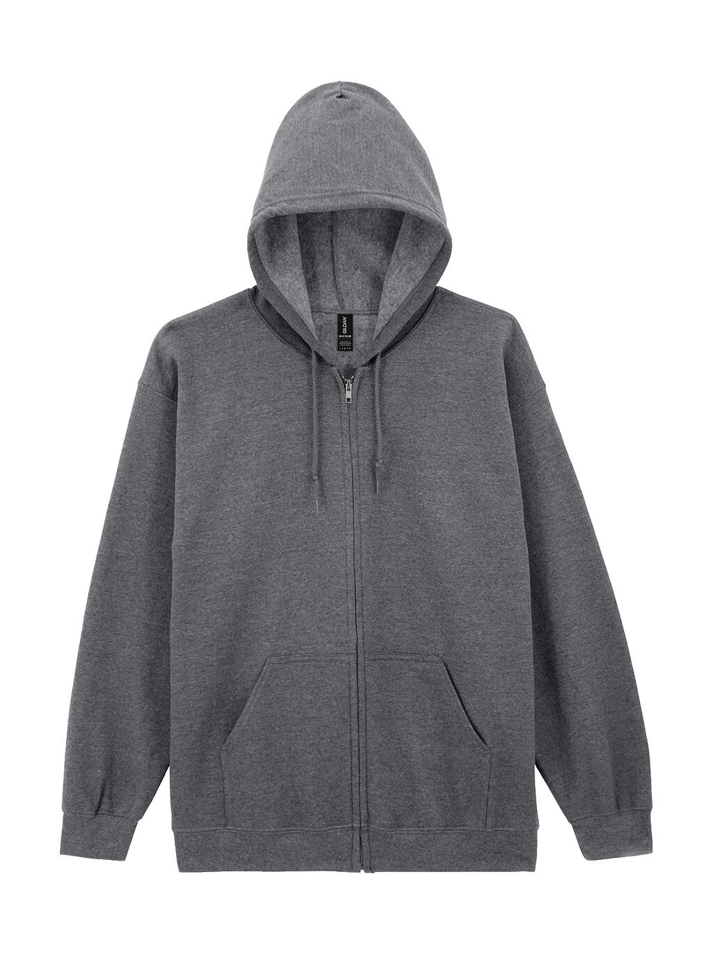 Sudadera capucha cremallera Heavyblend Graphite Heather