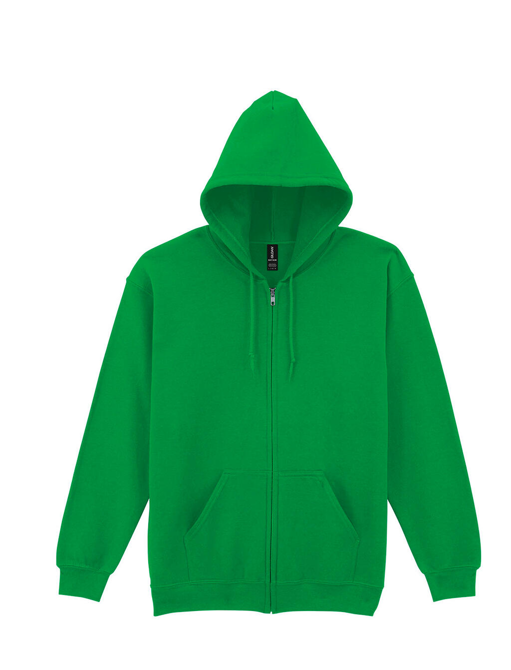 Sudadera capucha cremallera Heavyblend Irish Green