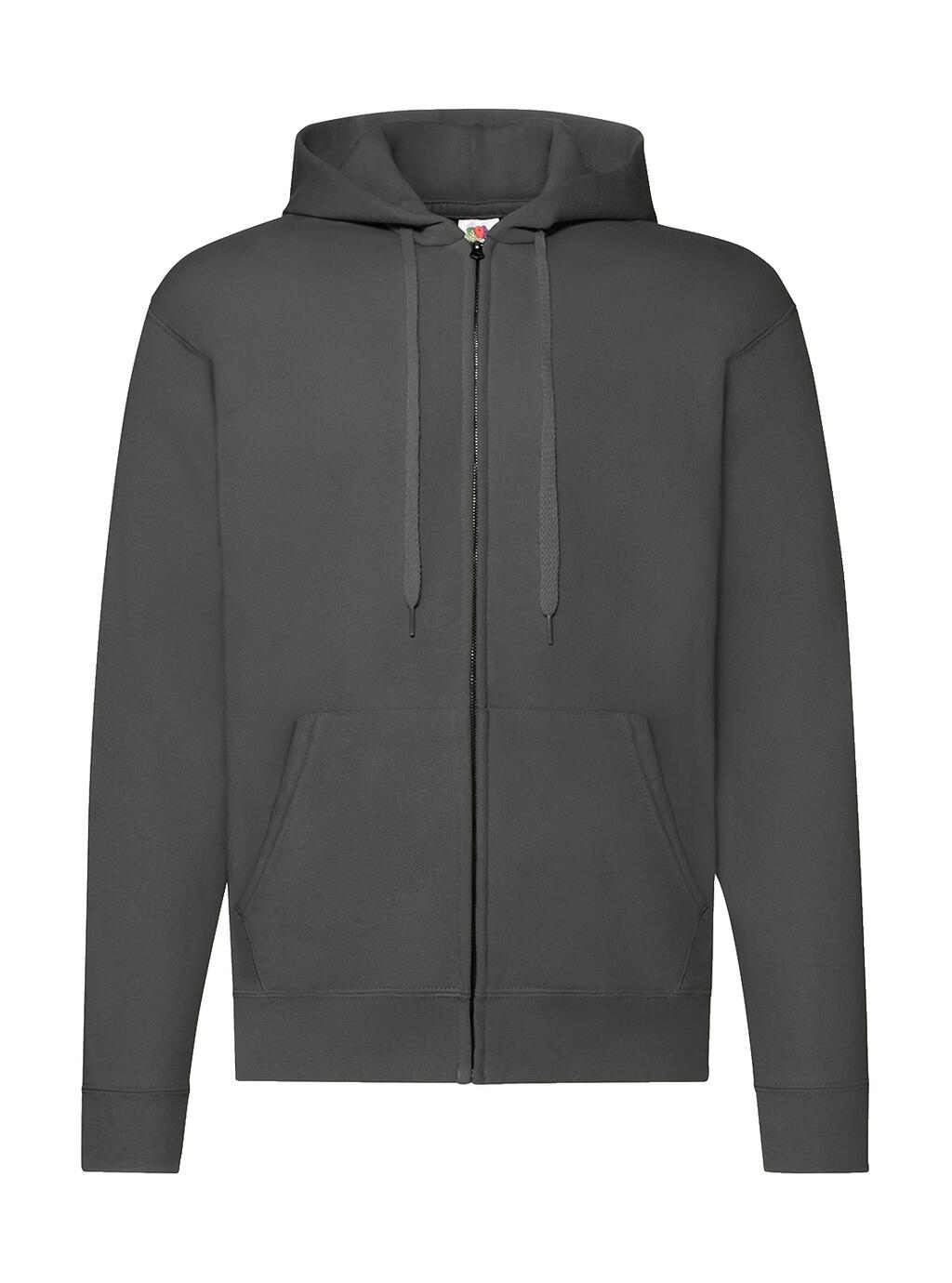Sudadera capucha cremallera entera hombre Light Graphite