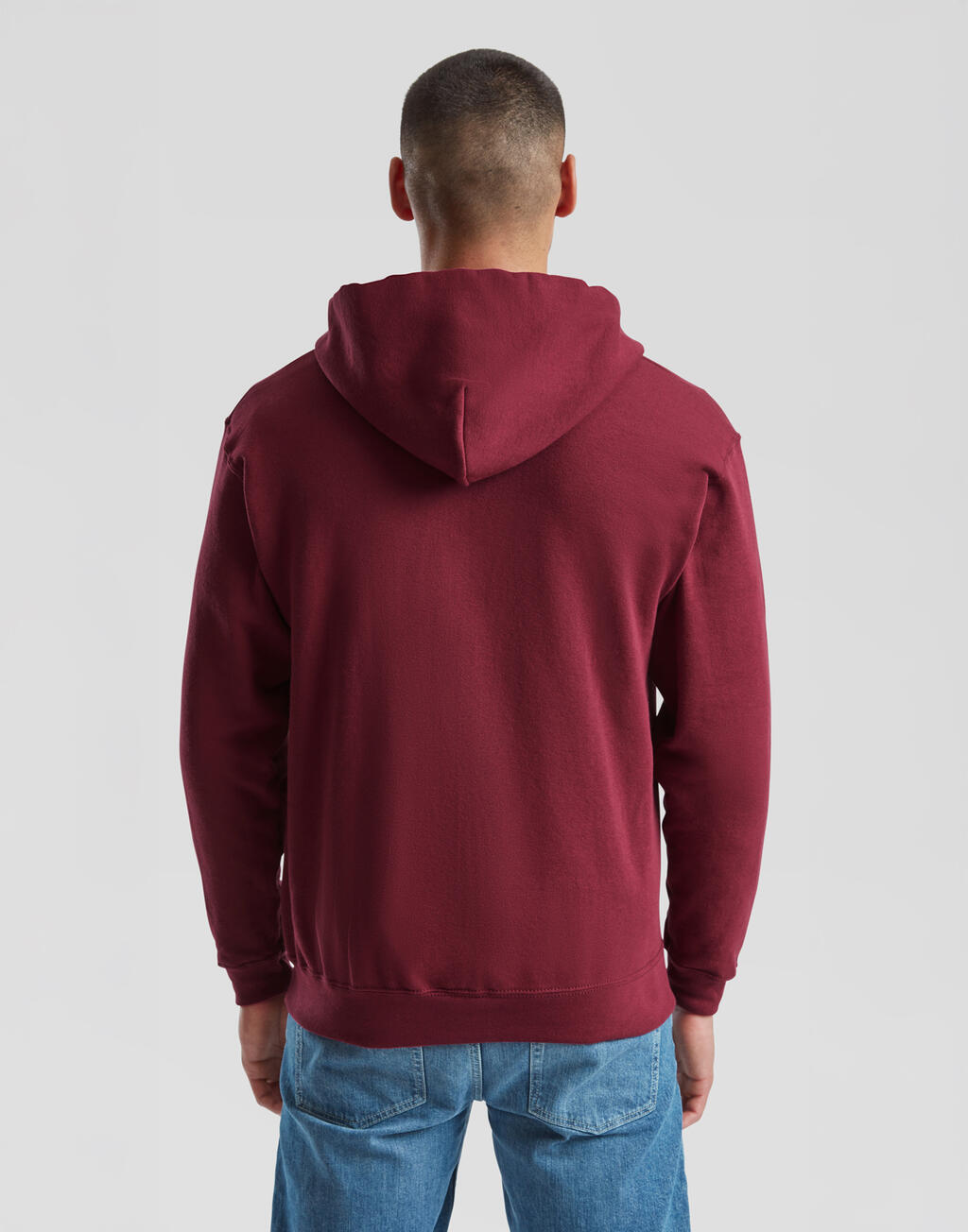  Fruit of the Loom Sudadera capucha cremallera entera hombreotro