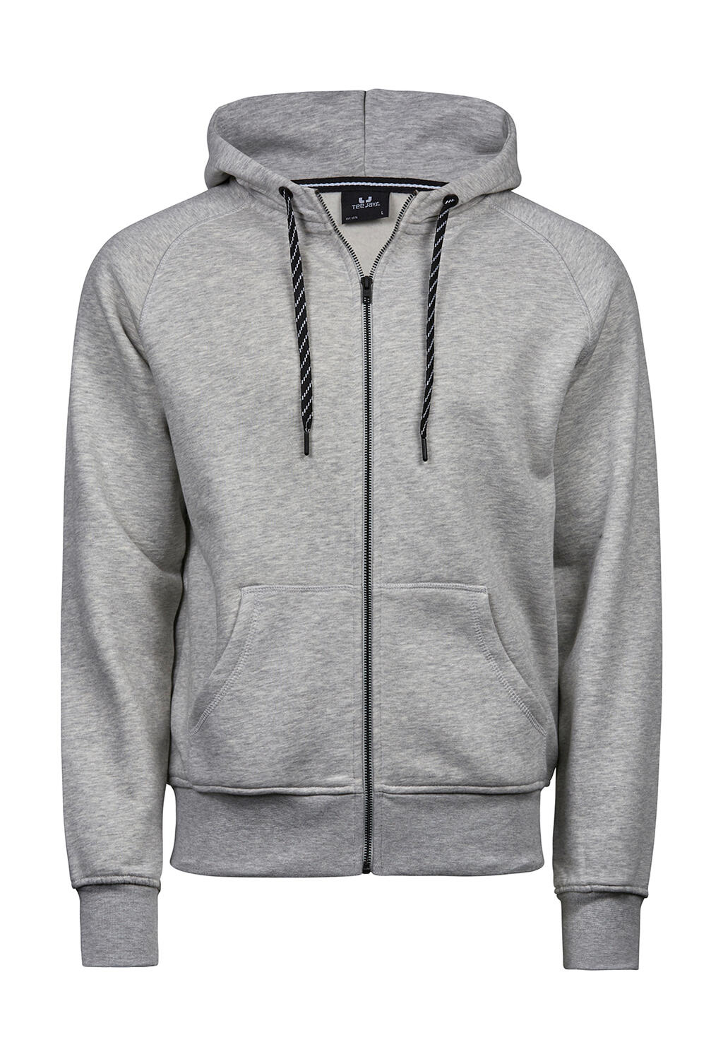 Sudadera con cremallera hombre Heather Grey