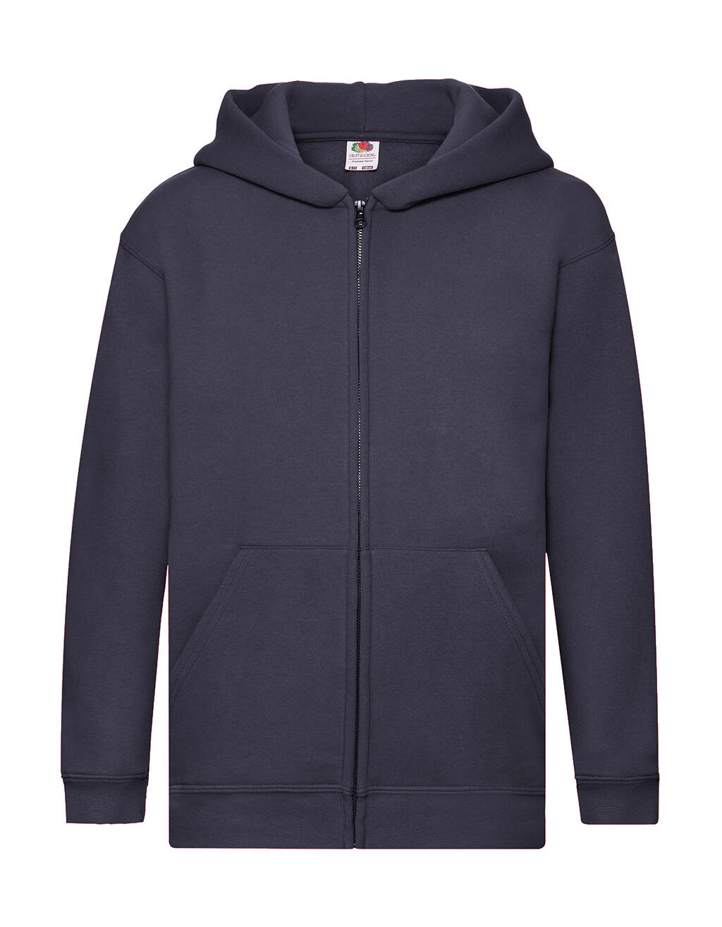 Sudadera capucha con cremallera entera niño Deep Navy