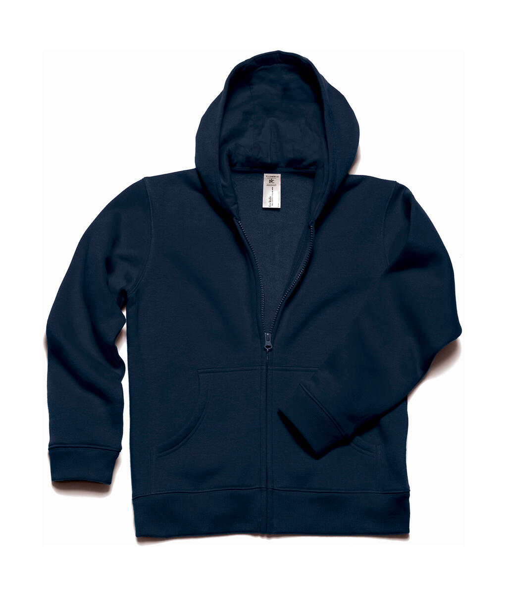 Sudadera Hooded Full Zip/kids Navy