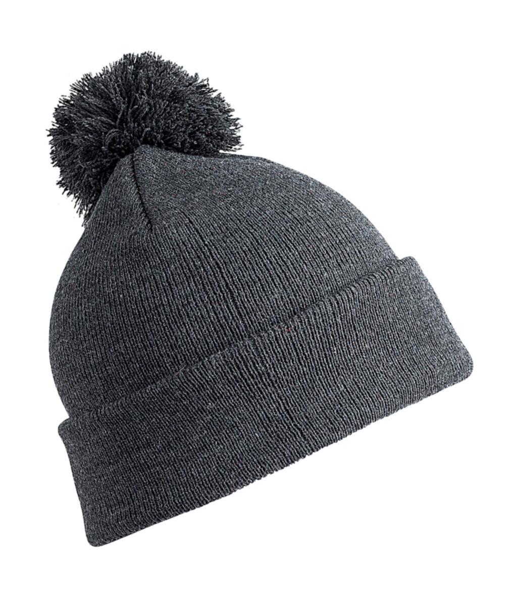 Gorro con pompón Grey